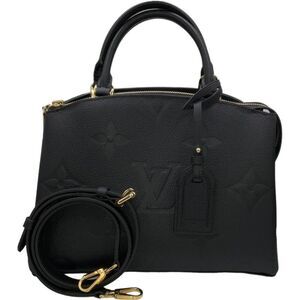 Louis Vuitton Petit Palais Monogram Implant Black